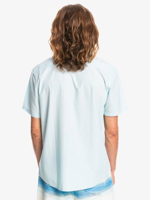 azul aireado camiseta de manga corta D6T4D384 hombres Quiksilver