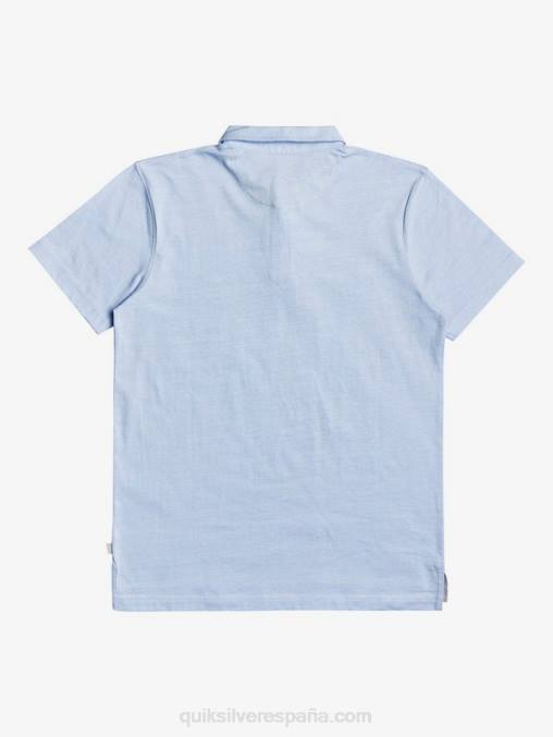 azul aireado polo de manga corta de crucero de sol todos los días D6T4D1553 hombres Quiksilver