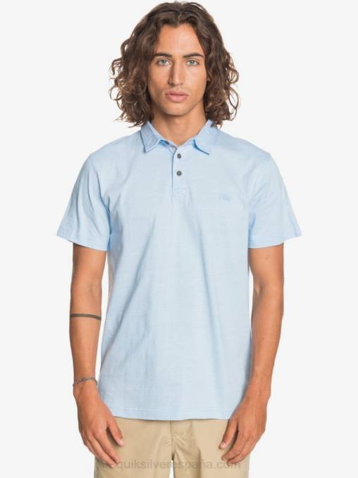 azul aireado polo de manga corta de crucero de sol todos los días D6T4D1553 hombres Quiksilver