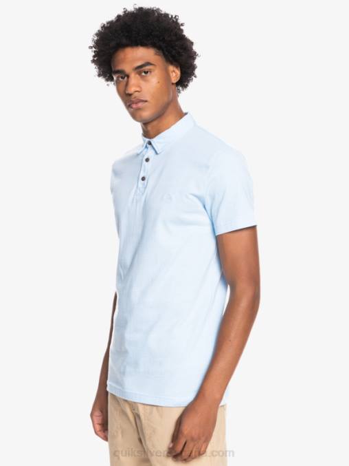 azul aireado polo de manga corta de crucero de sol todos los días D6T4D1553 hombres Quiksilver