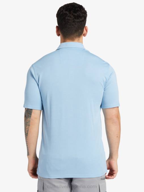 azul anochecer polo de manga corta waterman waterpolo D6T4D248 hombres Quiksilver