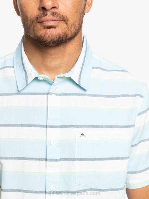 blanco cali amanecer 231 camisa de manga corta cali amanecer D6T4D1206 hombres Quiksilver