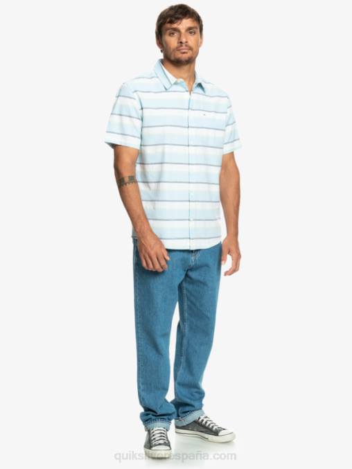 blanco cali amanecer 231 camisa de manga corta cali amanecer D6T4D1206 hombres Quiksilver