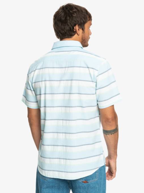 blanco cali amanecer 231 camisa de manga corta cali amanecer D6T4D1206 hombres Quiksilver
