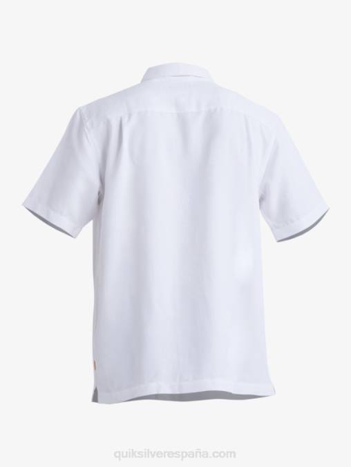 blanco camisa manga corta waterman manele bay D6T4D799 hombres Quiksilver