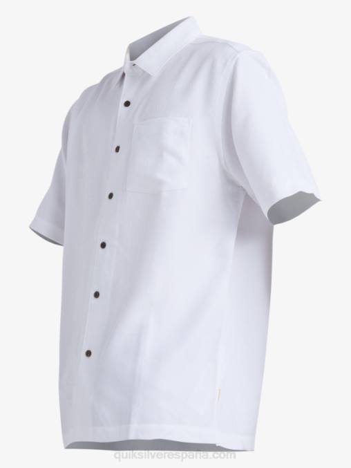 blanco camisa manga corta waterman manele bay D6T4D799 hombres Quiksilver