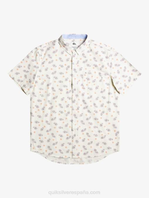 blanco del océano del océano al paraíso camiseta de manga corta D6T4D1390 hombres Quiksilver