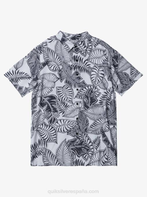 blanco negro playera manga corta siesta waterman D6T4D1365 hombres Quiksilver
