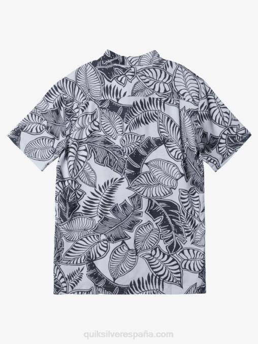 blanco negro playera manga corta siesta waterman D6T4D1365 hombres Quiksilver