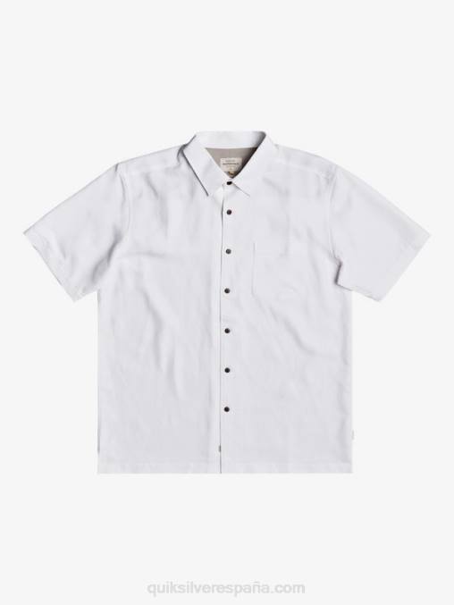 blanco playera de manga corta Waterman Kelpies Bay D6T4D1358 hombres Quiksilver