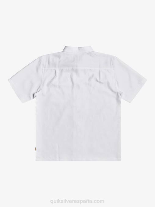 blanco playera de manga corta Waterman Kelpies Bay D6T4D1358 hombres Quiksilver