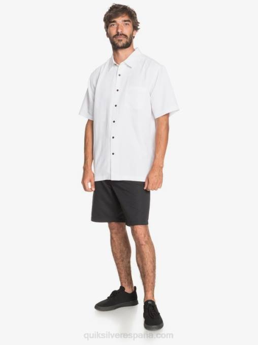 blanco playera de manga corta Waterman Kelpies Bay D6T4D1358 hombres Quiksilver