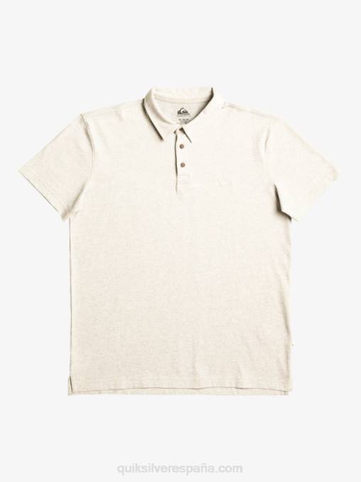 brezo gris claro polo de manga corta crucero al atardecer D6T4D475 hombres Quiksilver