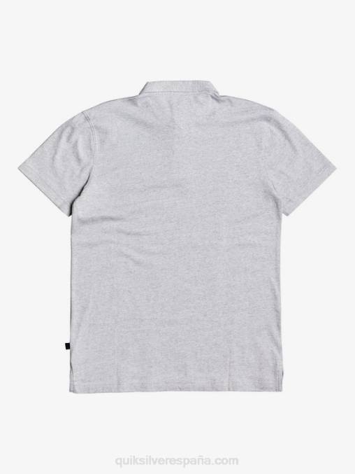 brezo gris claro polo de manga corta de crucero de sol todos los días D6T4D1552 hombres Quiksilver