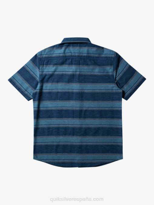 calle cali de la marina de medianoche camisa de manga corta cali amanecer D6T4D446 hombres Quiksilver