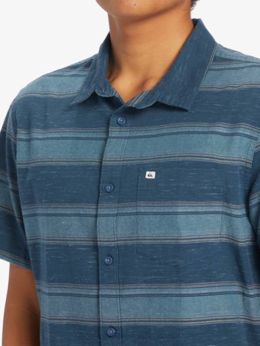 calle cali de la marina de medianoche camisa de manga corta cali amanecer D6T4D446 hombres Quiksilver