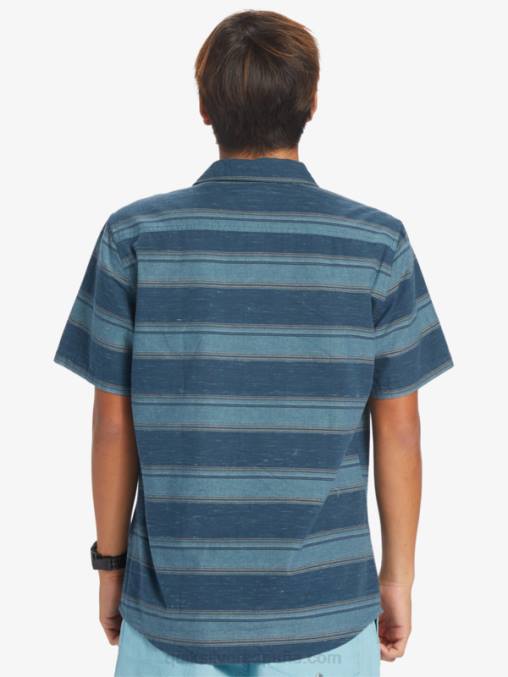 calle cali de la marina de medianoche camisa de manga corta cali amanecer D6T4D446 hombres Quiksilver