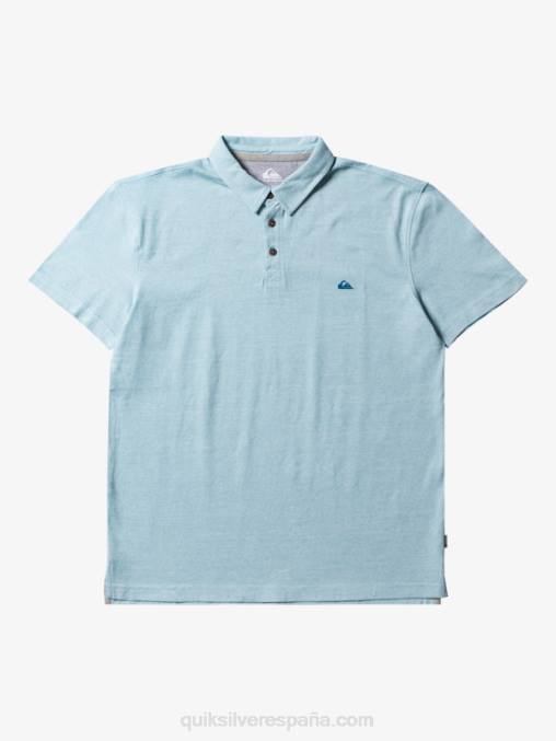 camafeo azul polo de manga corta crucero al atardecer D6T4D477 hombres Quiksilver