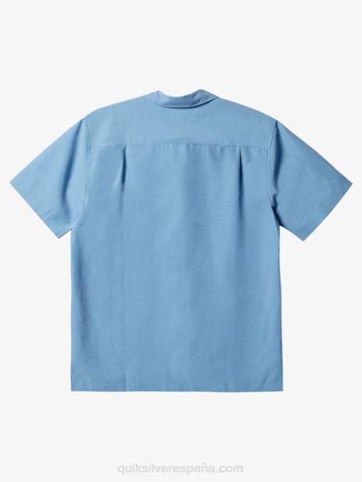 centinela azul anochecer camisa antiarrugas premium waterman centinela D6T4D1305 hombres Quiksilver