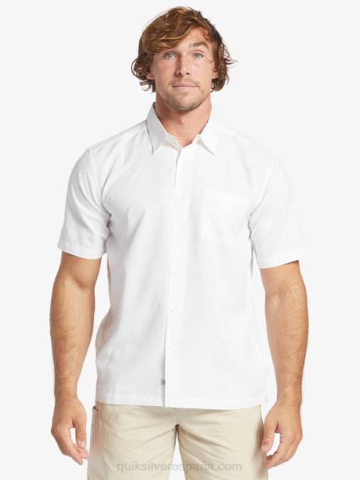 centinela blanca camisa antiarrugas premium waterman centinela D6T4D1300 hombres Quiksilver