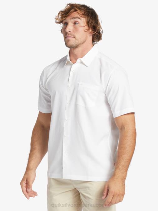 centinela blanca camisa antiarrugas premium waterman centinela D6T4D1300 hombres Quiksilver