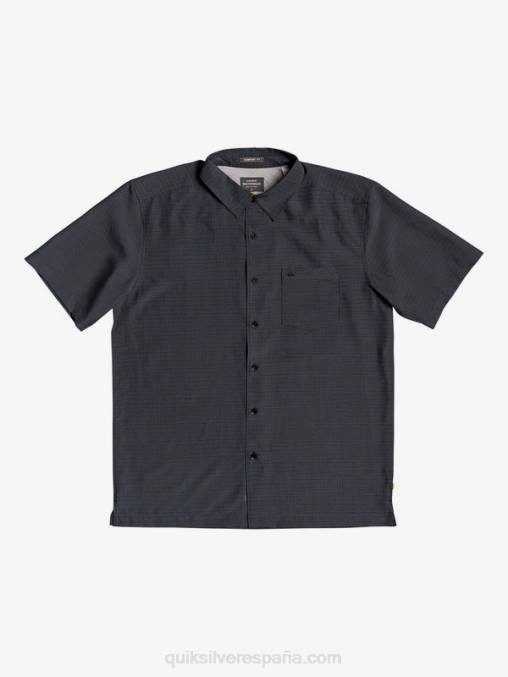 centinela negra camisa antiarrugas premium waterman centinela D6T4D1303 hombres Quiksilver
