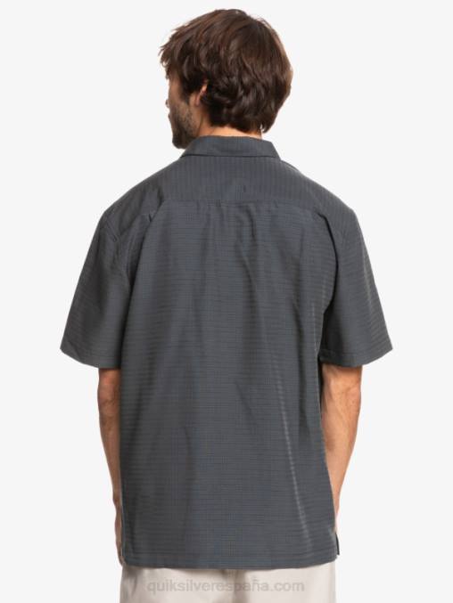 centinela negra camisa antiarrugas premium waterman centinela D6T4D1303 hombres Quiksilver