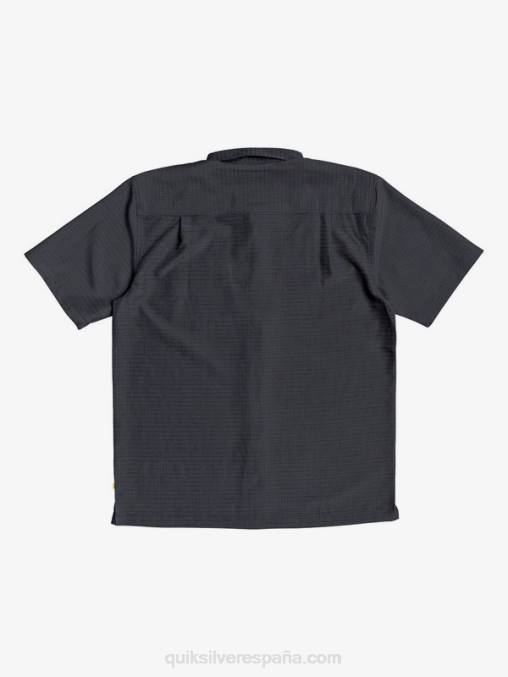 centinela negra camisa antiarrugas premium waterman centinela D6T4D1303 hombres Quiksilver