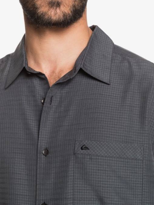 centinela negra camisa antiarrugas premium waterman centinela D6T4D1303 hombres Quiksilver
