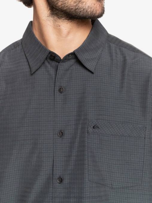 centinela negra camisa antiarrugas premium waterman centinela D6T4D1303 hombres Quiksilver
