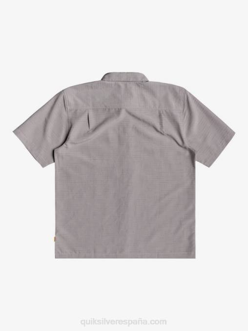 centinella gris pedernal camisa antiarrugas premium waterman centinela D6T4D1301 hombres Quiksilver