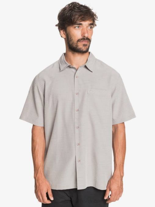 centinella gris pedernal camisa antiarrugas premium waterman centinela D6T4D1301 hombres Quiksilver
