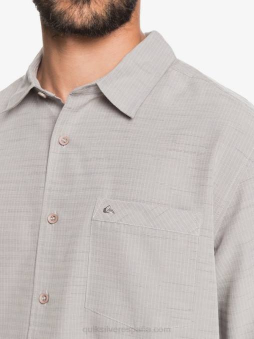 centinella gris pedernal camisa antiarrugas premium waterman centinela D6T4D1301 hombres Quiksilver