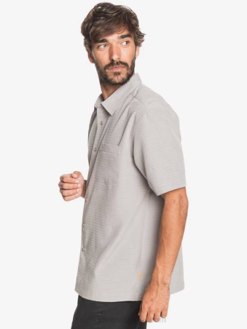 centinella gris pedernal camisa antiarrugas premium waterman centinela D6T4D1301 hombres Quiksilver