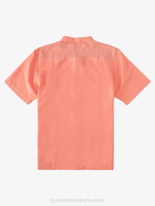 centinella rosa durazno camisa antiarrugas premium waterman centinela D6T4D1307 hombres Quiksilver
