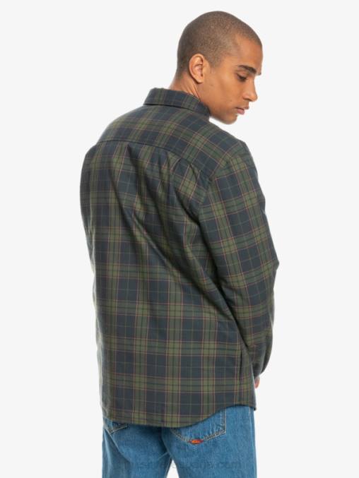 escalada libre fantasma camisa de franela reversible con aislamiento de escalada libre D6T4D1703 hombres Quiksilver