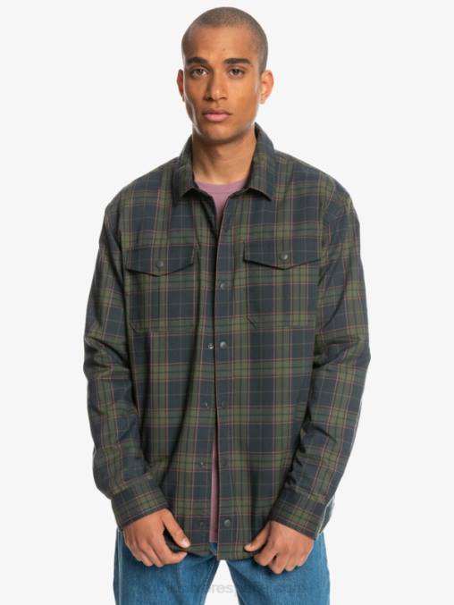 escalada libre fantasma camisa de franela reversible con aislamiento de escalada libre D6T4D1703 hombres Quiksilver