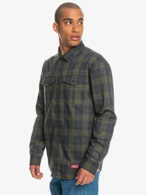 escalada libre fantasma camisa de franela reversible con aislamiento de escalada libre D6T4D1703 hombres Quiksilver