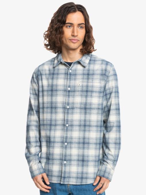 ganaway de abedul camisa de franela de manga larga ganaway stretch D6T4D1768 hombres Quiksilver