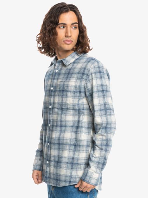 ganaway de abedul camisa de franela de manga larga ganaway stretch D6T4D1768 hombres Quiksilver
