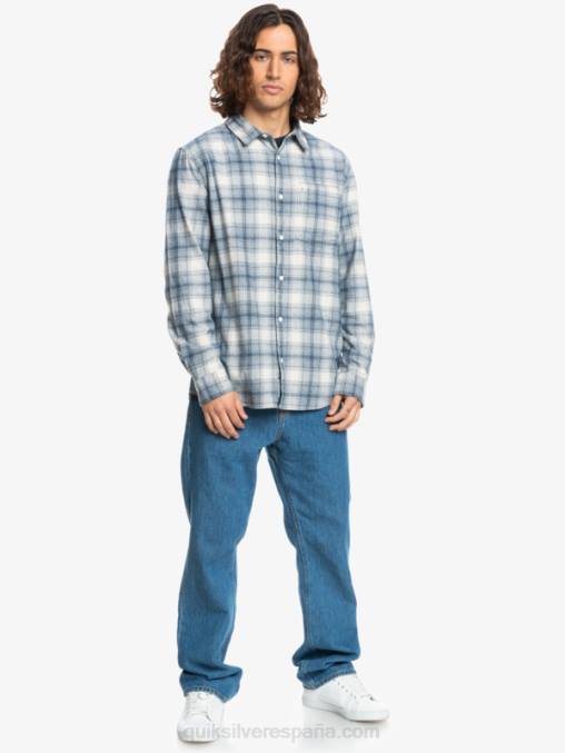 ganaway de abedul camisa de franela de manga larga ganaway stretch D6T4D1768 hombres Quiksilver
