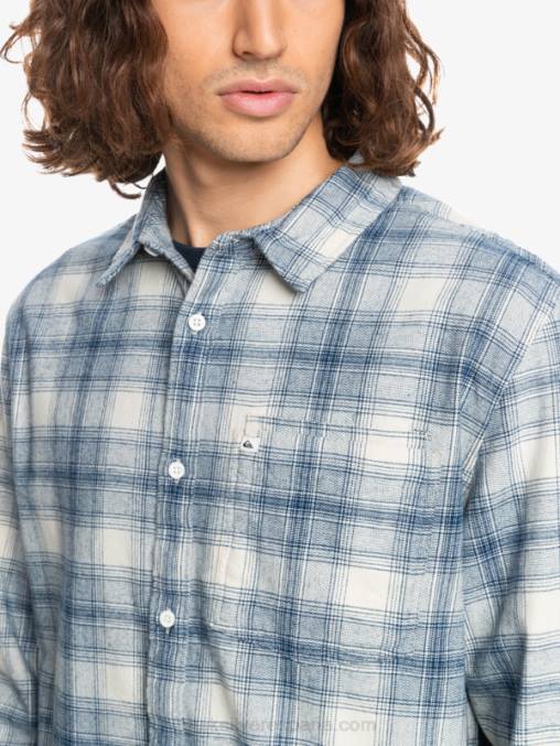 ganaway de abedul camisa de franela de manga larga ganaway stretch D6T4D1768 hombres Quiksilver