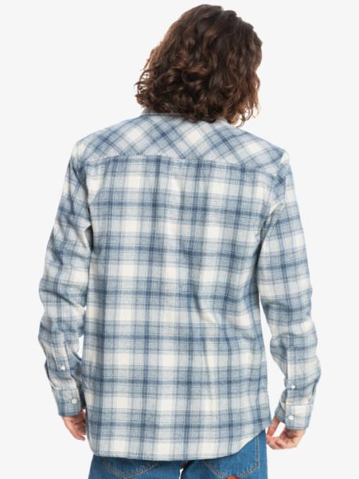 ganaway de abedul camisa de franela de manga larga ganaway stretch D6T4D1768 hombres Quiksilver