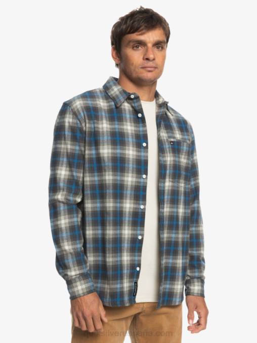 hoja de uva cramond camisa de manga larga cramond stretch D6T4D1048 hombres Quiksilver