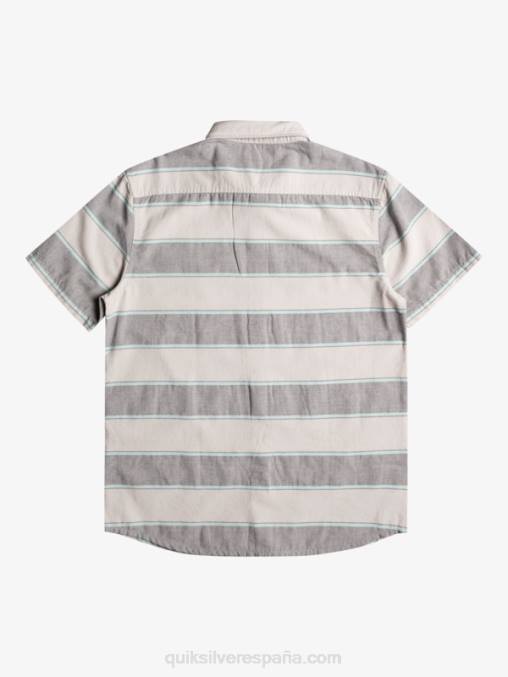 hora de máxima audiencia gris violeta camisa de manga corta de horario estelar D6T4D1620 hombres Quiksilver