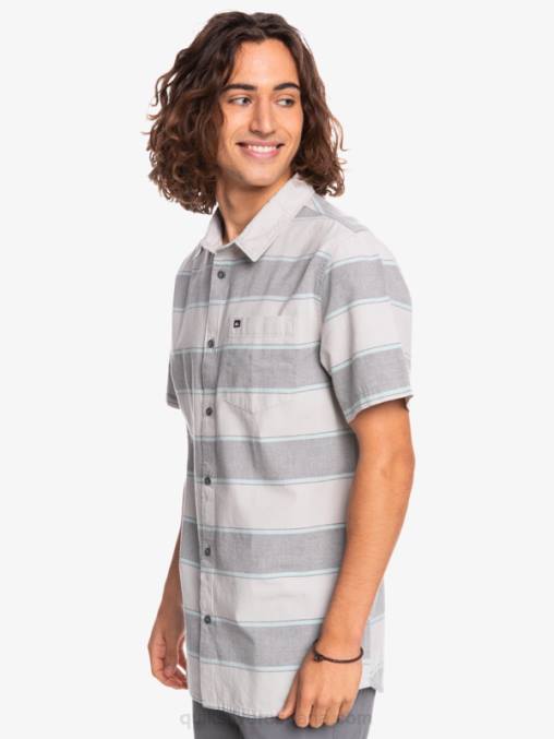 hora de máxima audiencia gris violeta camisa de manga corta de horario estelar D6T4D1620 hombres Quiksilver
