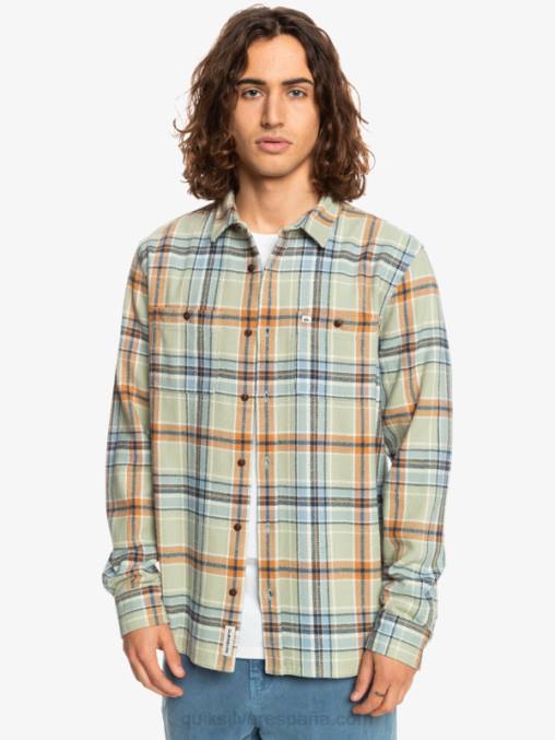 intrépido sabio del desierto camisa de franela de manga larga intrepide explorer D6T4D1772 hombres Quiksilver