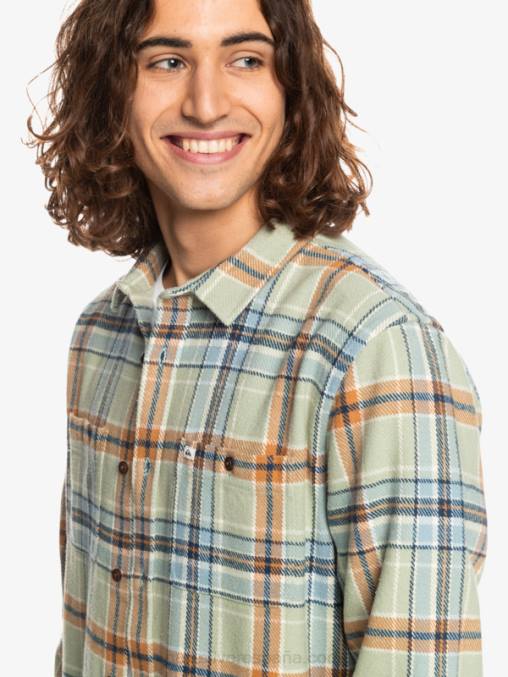 intrépido sabio del desierto camisa de franela de manga larga intrepide explorer D6T4D1772 hombres Quiksilver