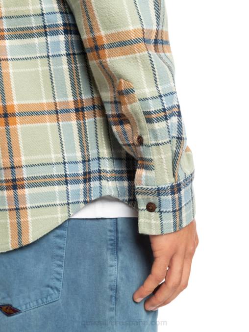 intrépido sabio del desierto camisa de franela de manga larga intrepide explorer D6T4D1772 hombres Quiksilver