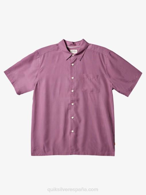 kingscliff malva suave playera de manga corta Waterman Kings Cliff D6T4D284 hombres Quiksilver